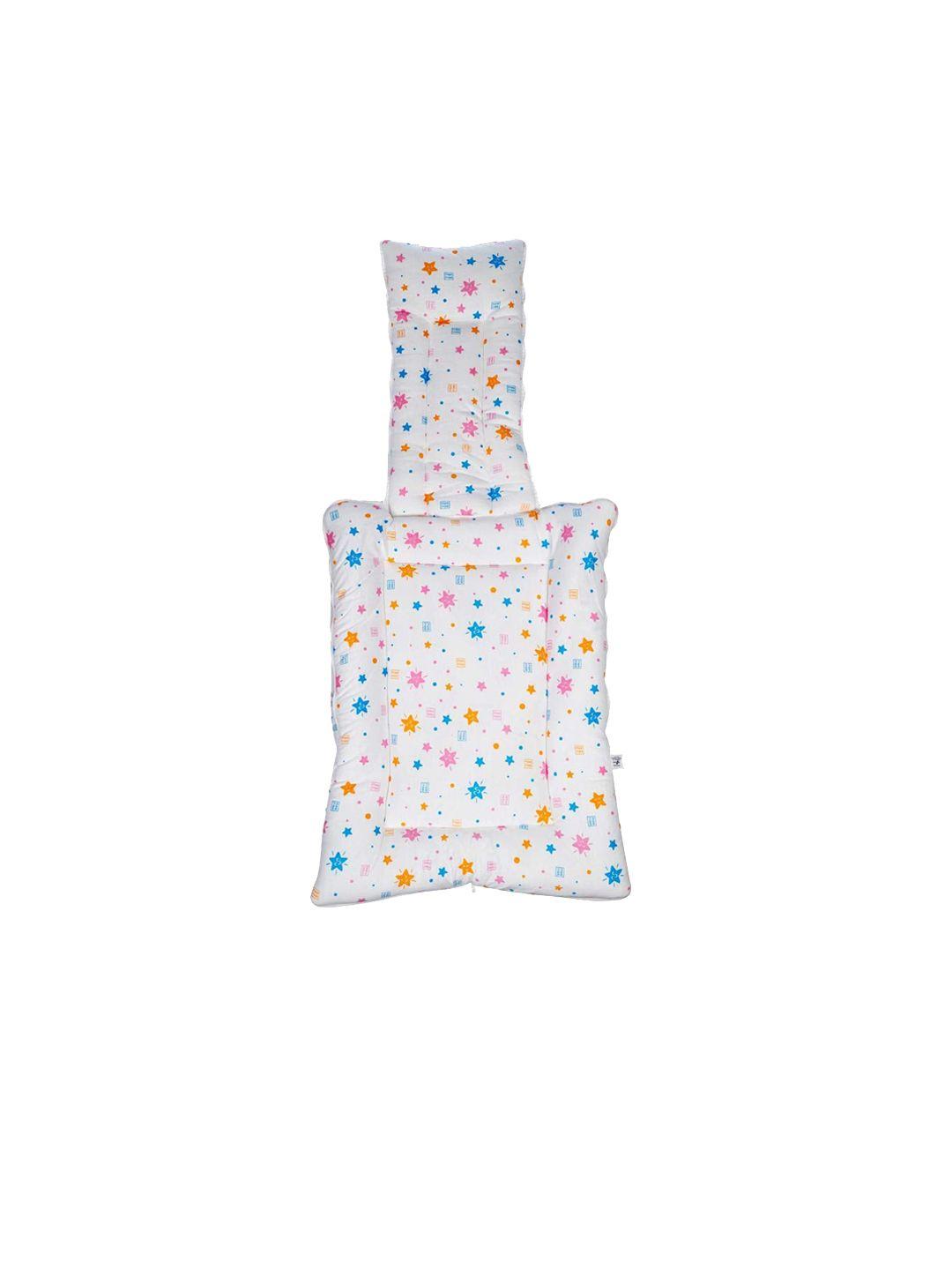 meemee infant kids blue & white printed sleeping bag