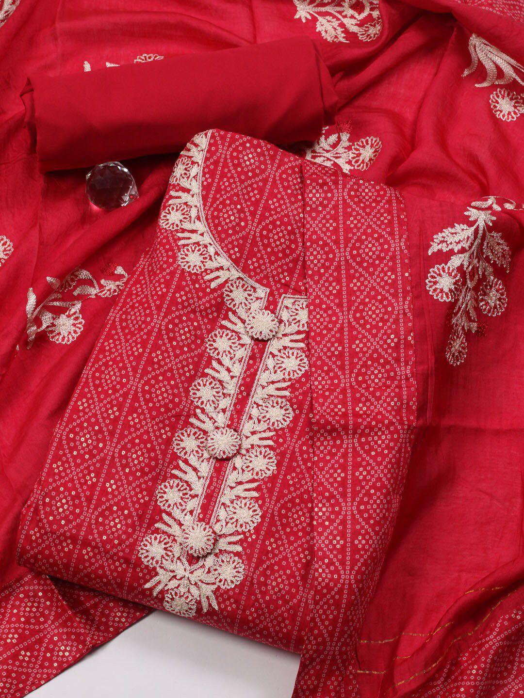 meena bazaar printed unstitched dress material