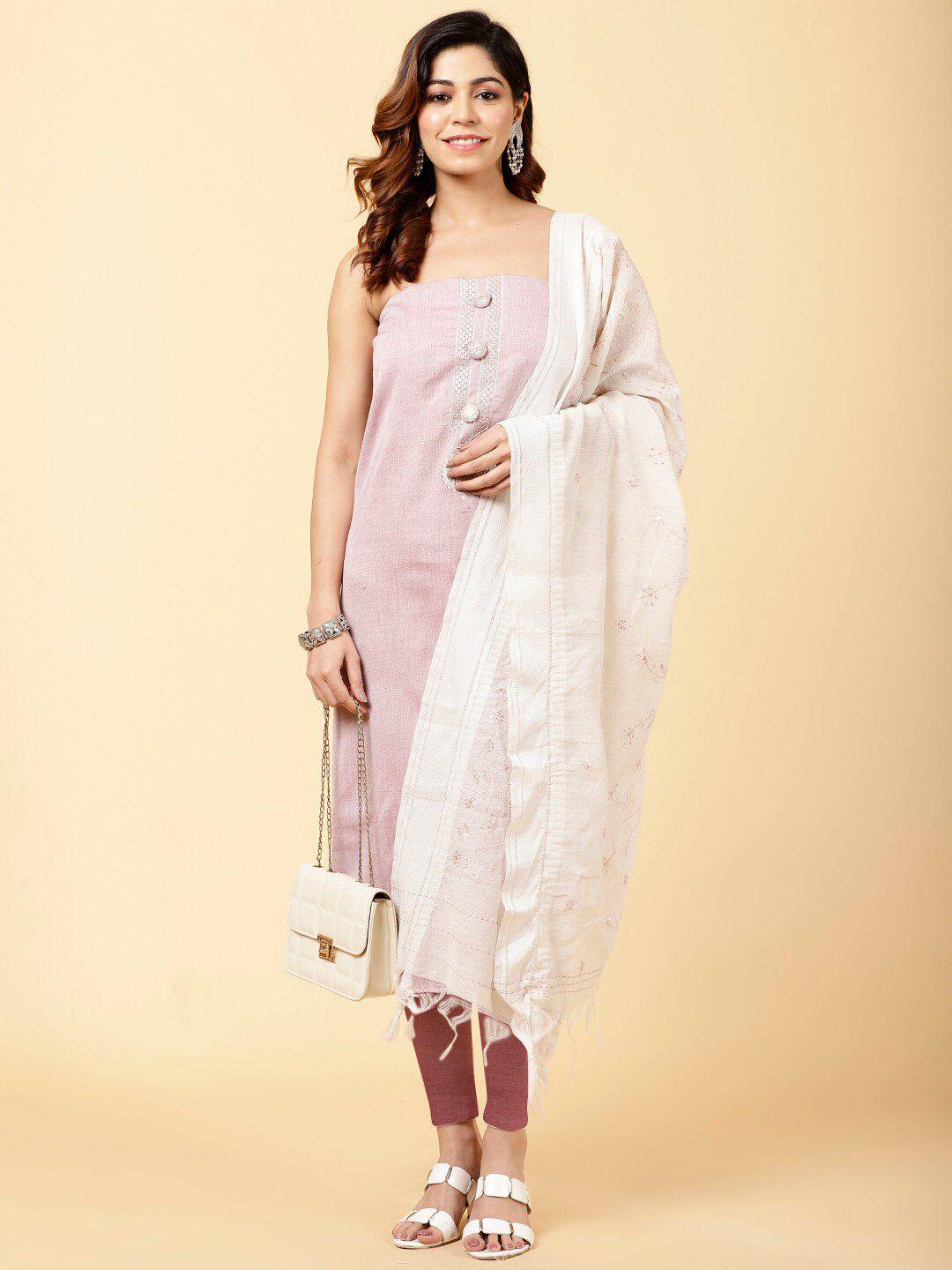 meena bazaar unstitched dress material