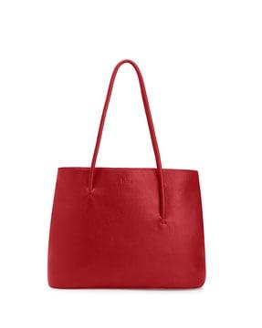 meena milled tote bag with detachable strap