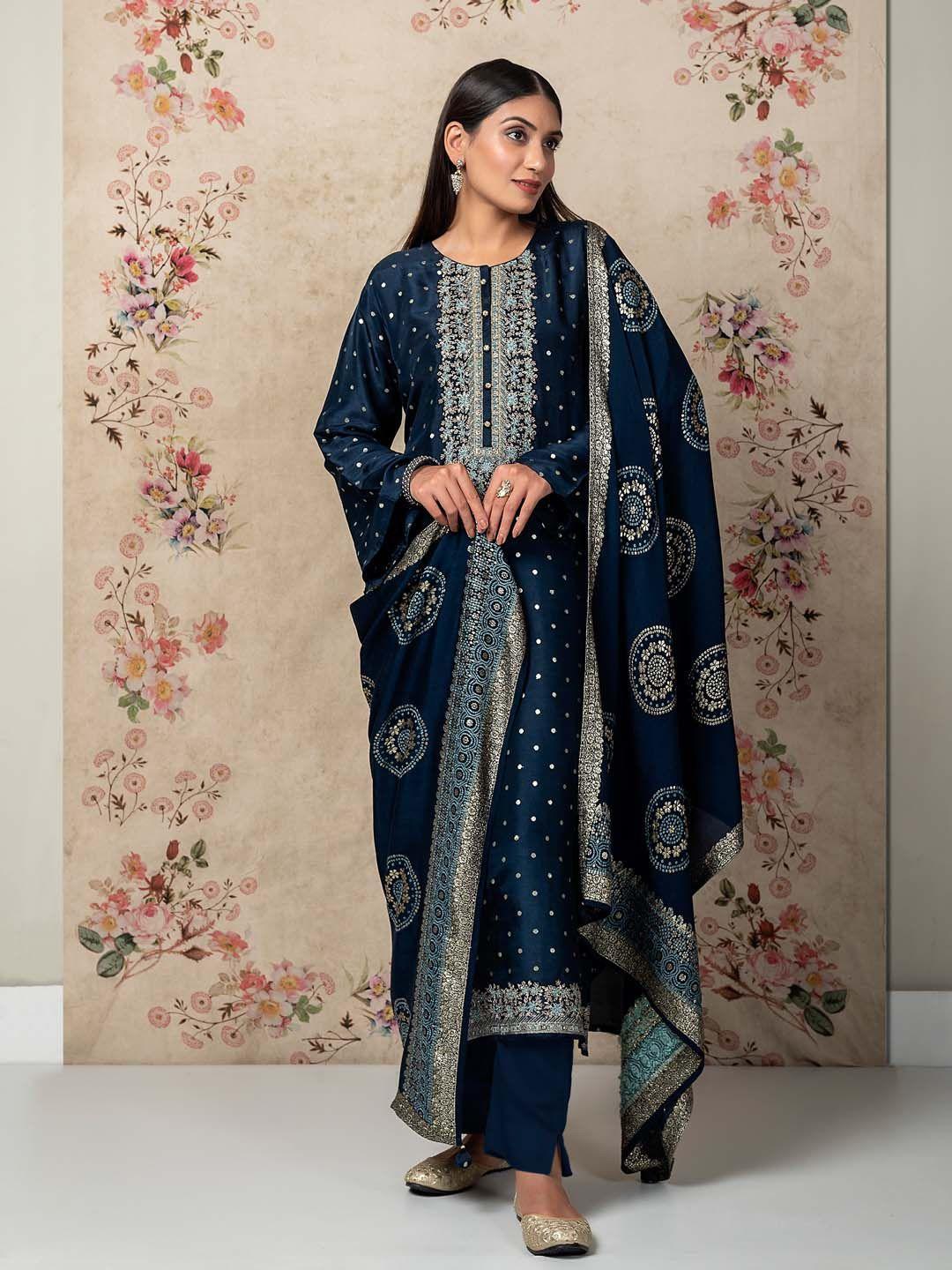 meena bazaar unstitched dress material