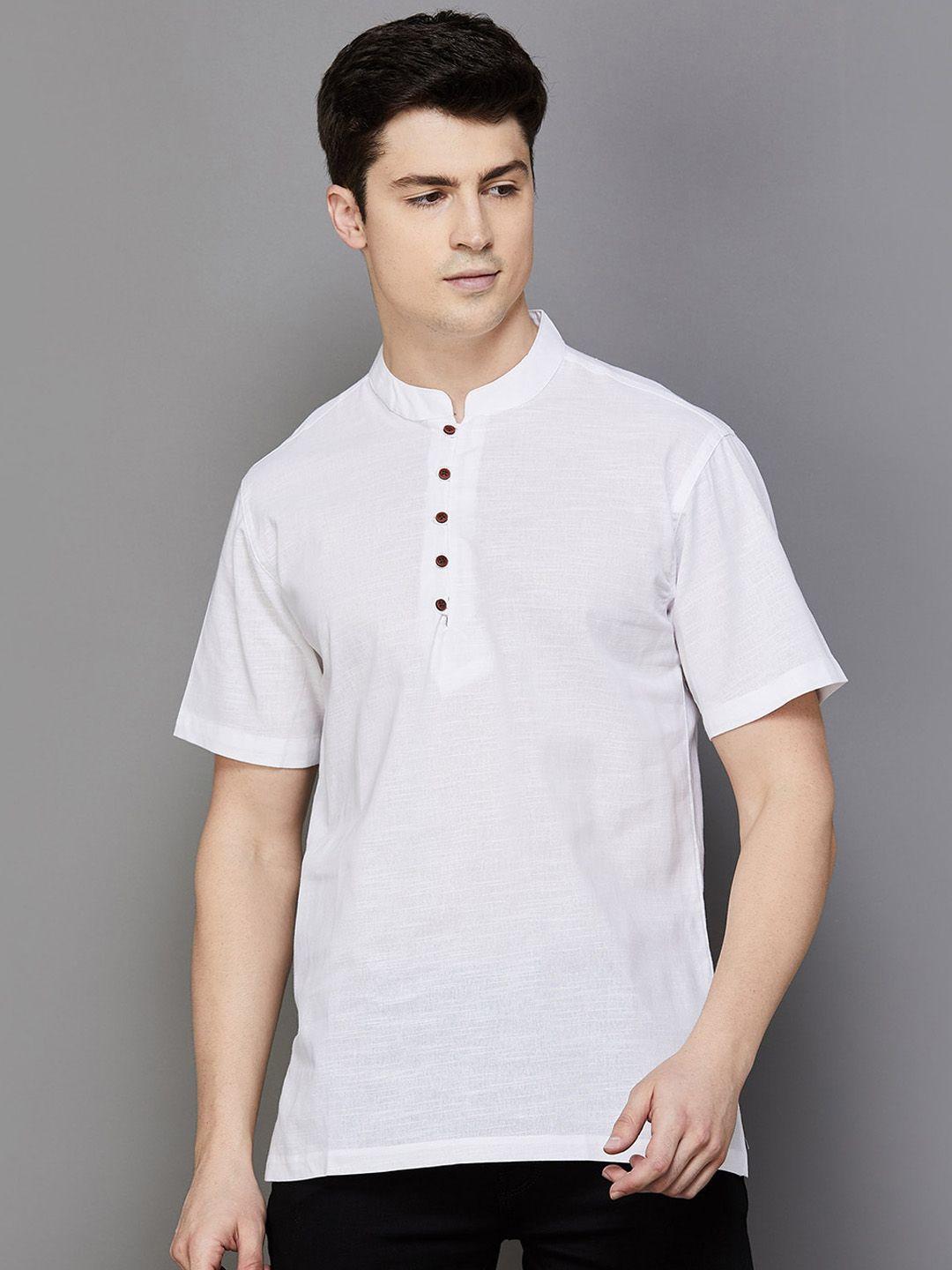 melange by lifestyle mandarin collar kurta