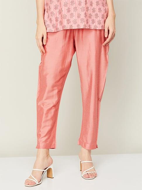 melange by lifestyle pink pants