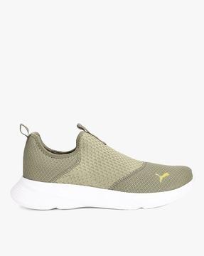 melanite slip-on casual sneakers