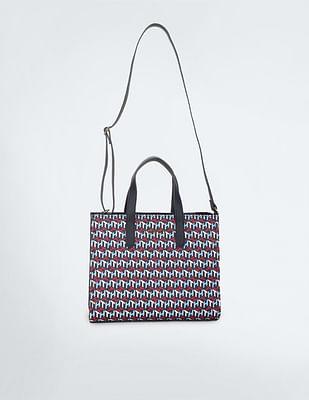 melissa cube monogram shopper bag