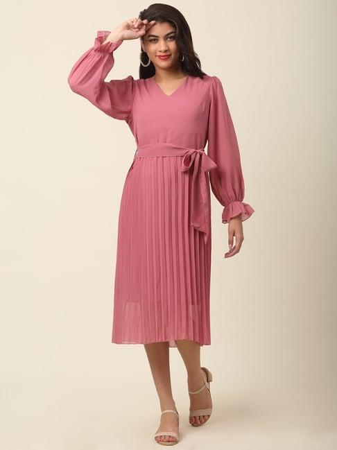 melon by pluss pink a-line dress