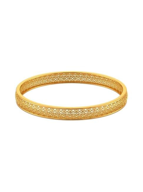 melorra 18k gold a lot like lace bangle for women