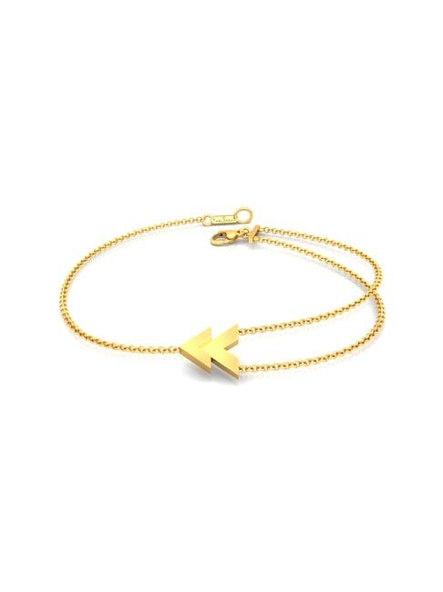 melorra 18k gold bracelet for women