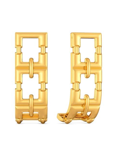 melorra 18k gold earrings for women