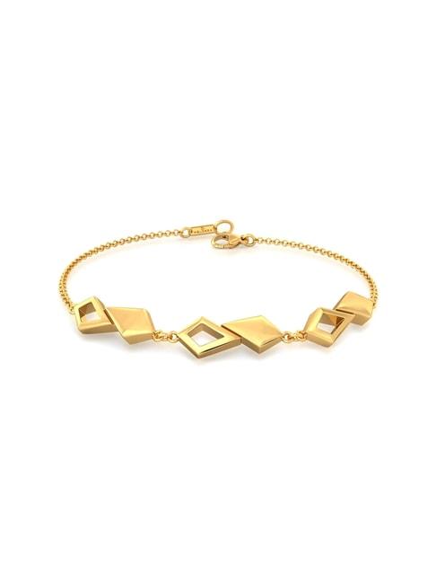 melorra 18k gold fabulously fringe bracelet for women