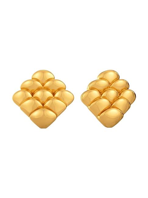 melorra 18k gold skimp n swim earrings for women