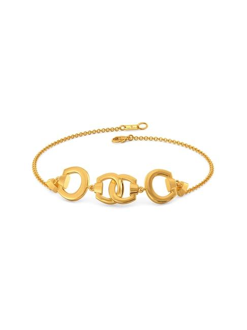 melorra 18k gold stable style bracelet for women