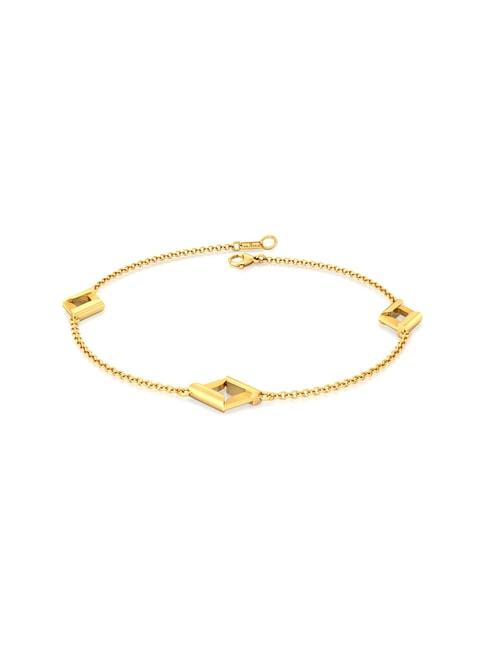 melorra 18k gold vector phenomenal bracelet for women