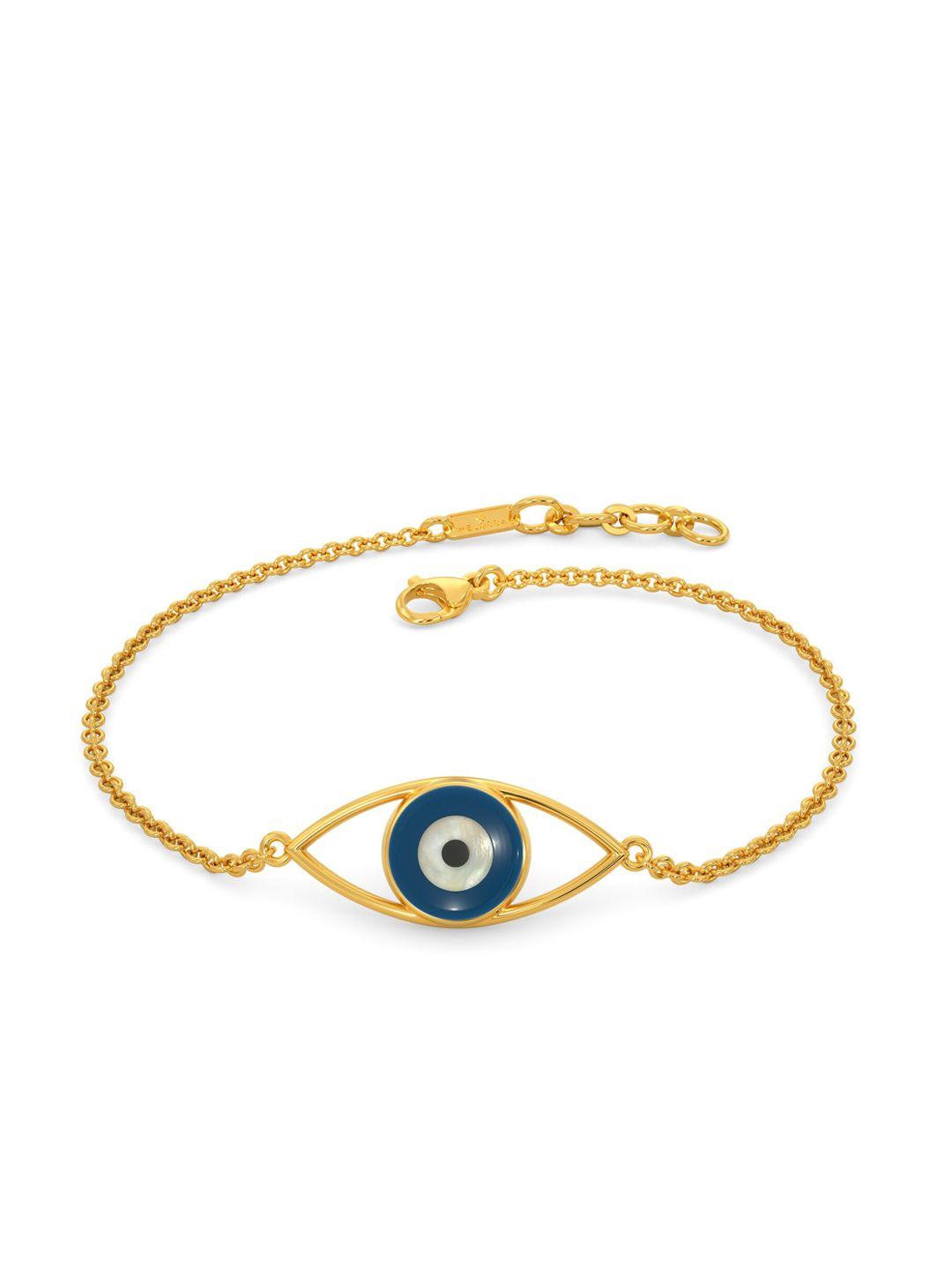 melorra 18kt evil eye bracelets rakhi gold