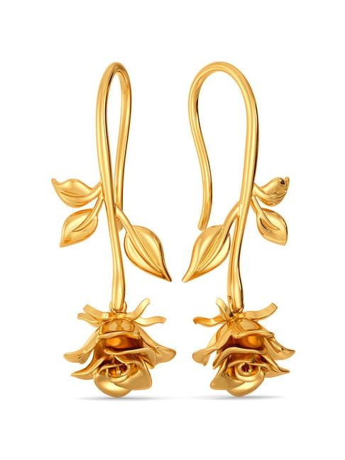 melorra forbidden love 18k gold earrings for women