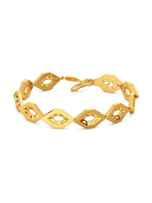 melorra 18k gold angle the tude bracelet for women