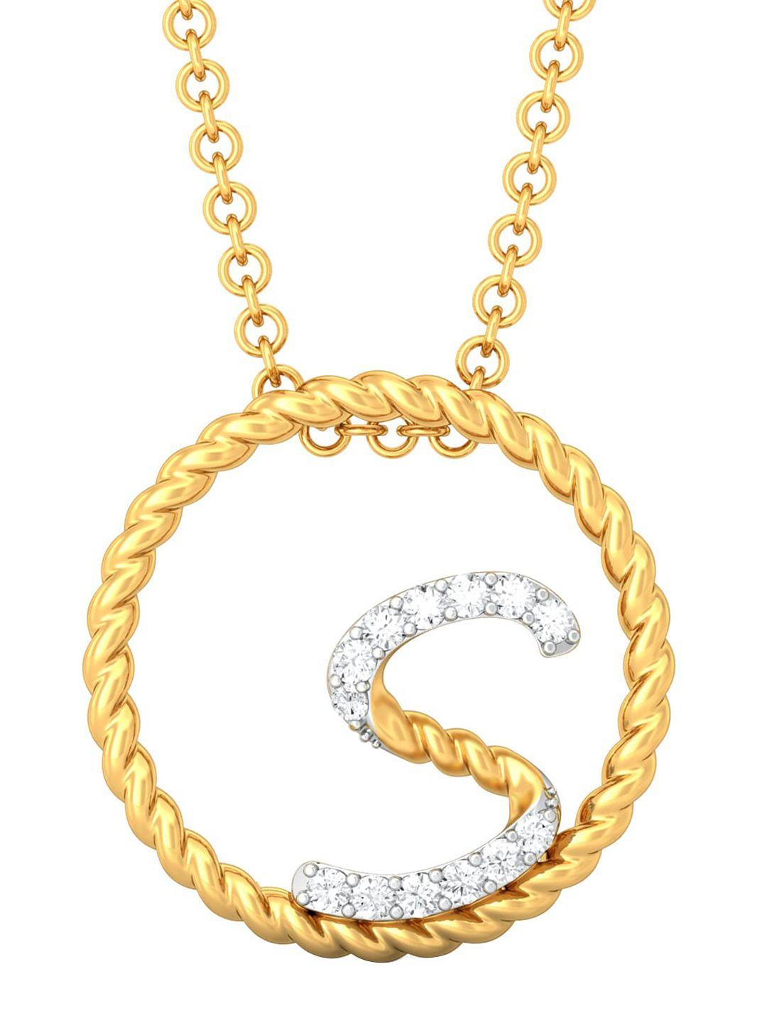 melorra 18kt gold street sass pendant with diamonds-1.7g