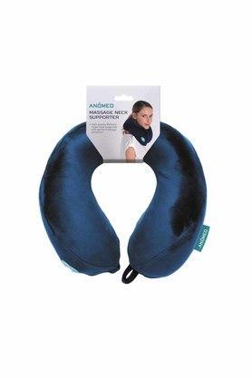 memory foam massage non inflatable pillow - navy