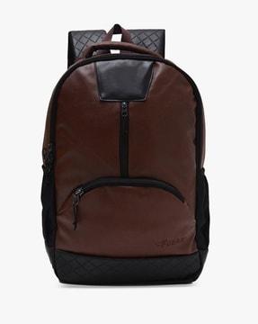 men 16" quilted laptop backpack