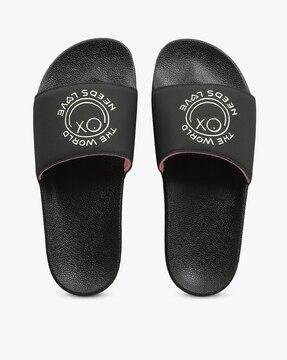 men adilette printed sliders