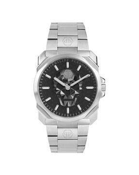 men analogue stainless steel watch-pwlaa0622