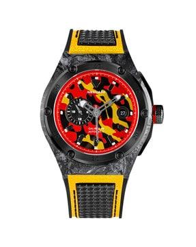 men analogue watch with rubber strap-g0543-n39.1