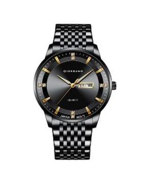 men analogue watch with stainless steel strap-gz-50086
