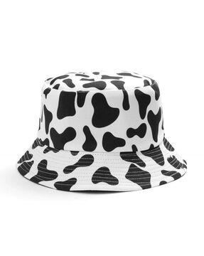 men animal print bucket hat