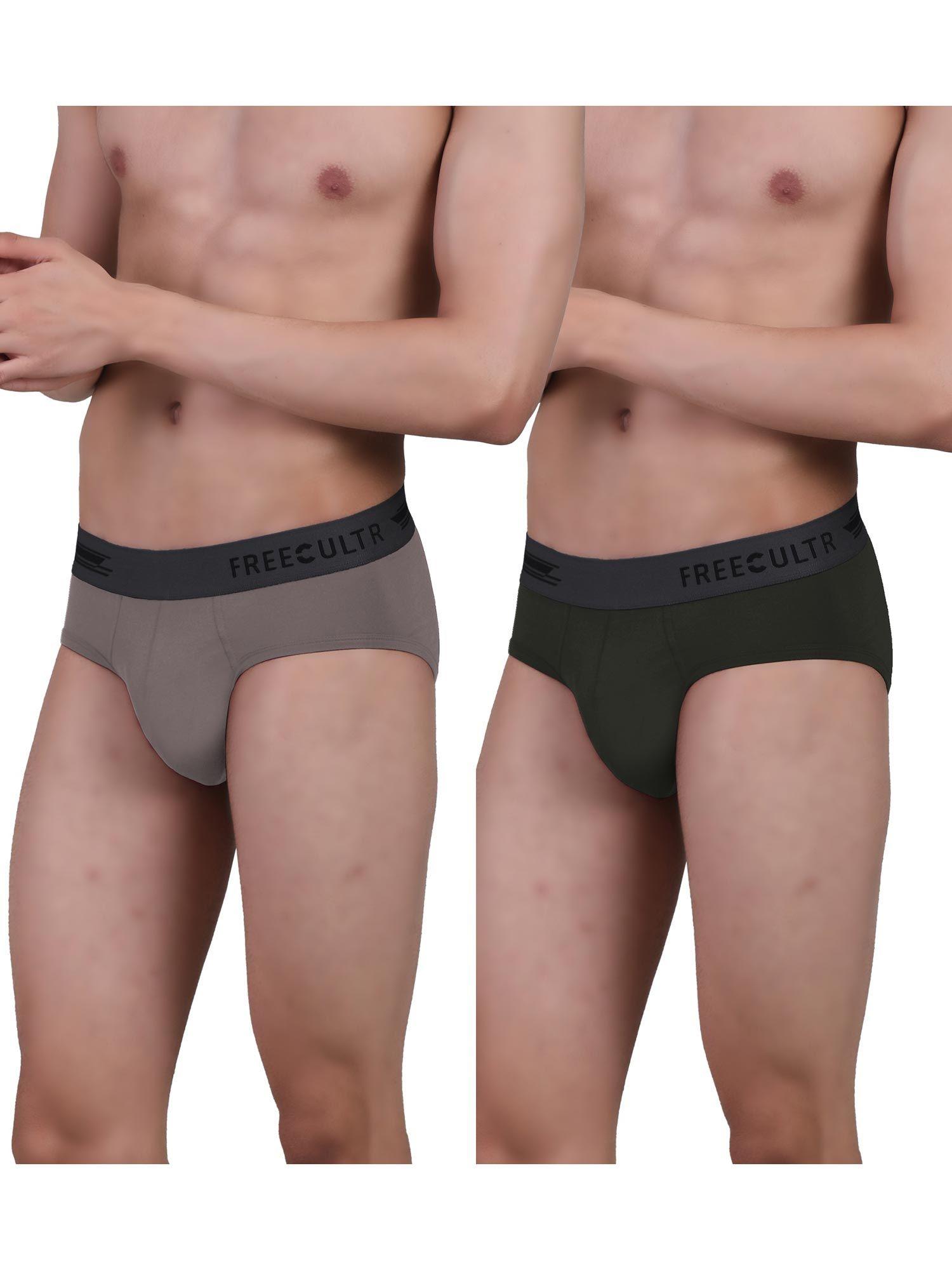men anti-microbial air-soft micromodal underwear brief (pack of 2)