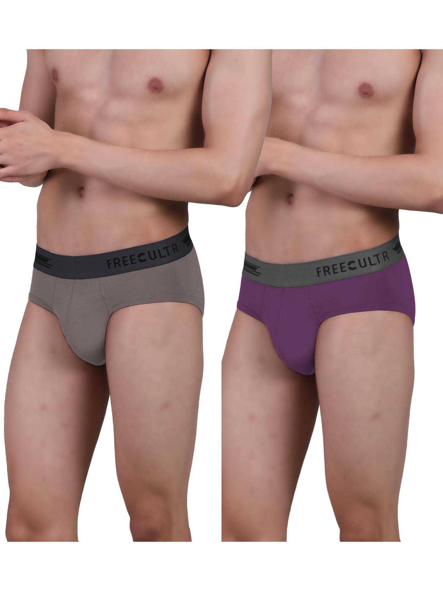 men anti-microbial air-soft micromodal underwear brief (pack of 2)