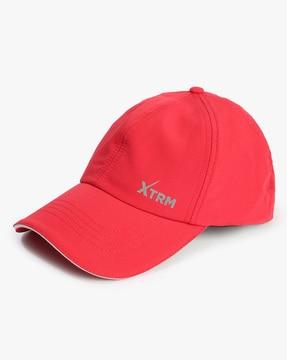 men baseball cap with brand print