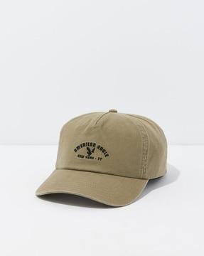 men baseball cap with logo embroidery
