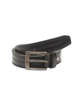 men belt with buckle closure