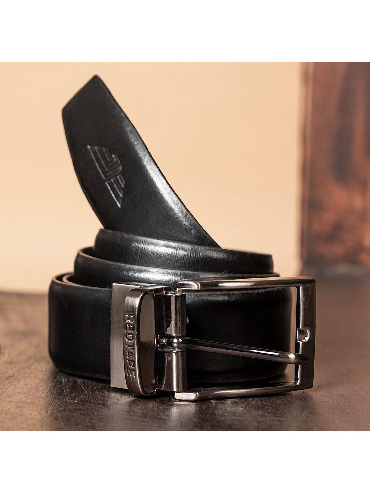 men black brown reversible leather belt