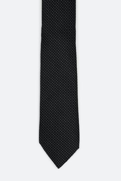 men black print tie