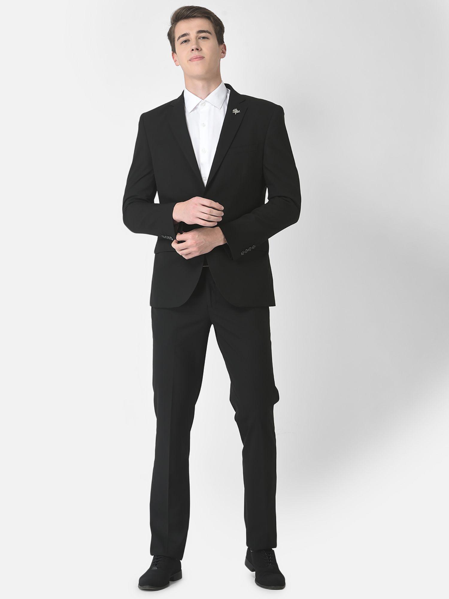 men black suit (set of 2)
