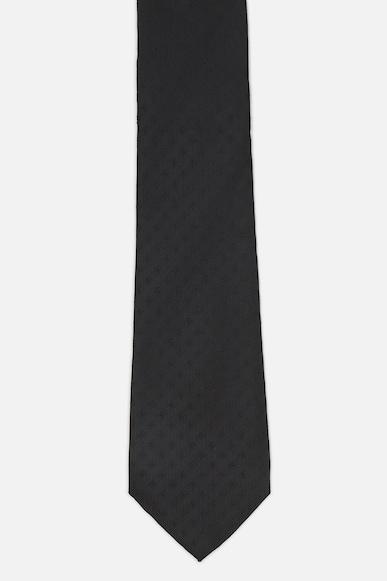 men black textured tie