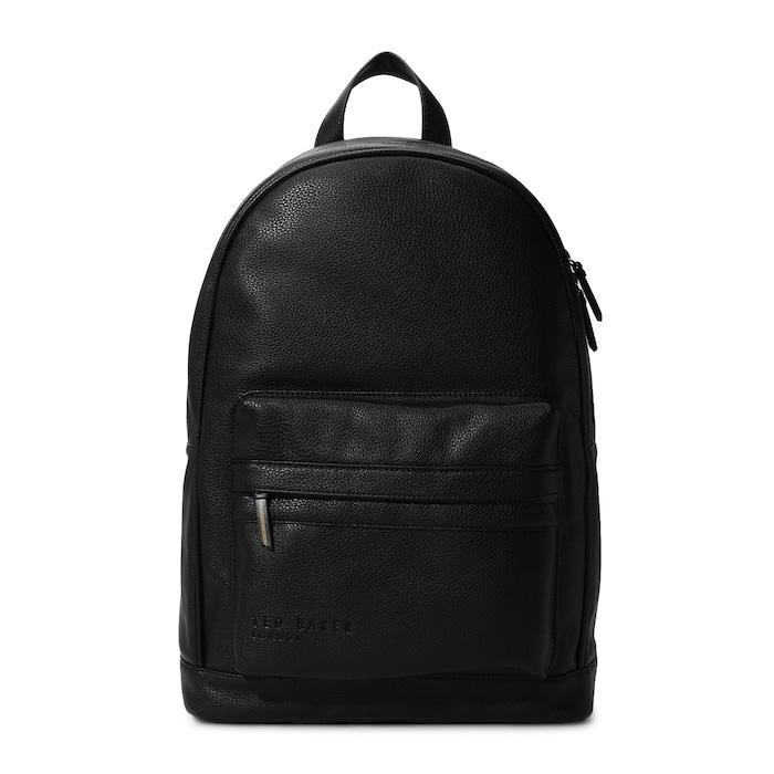 men black webbibg straps backpack