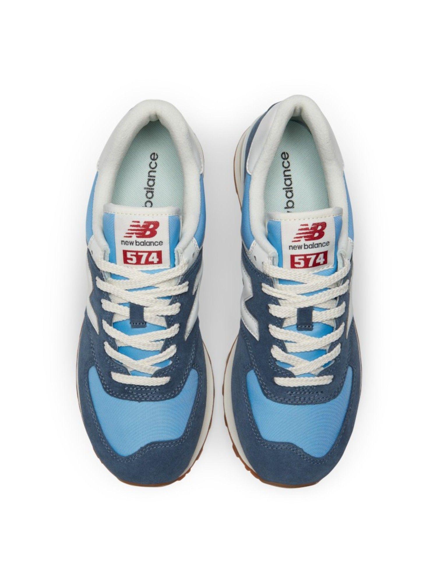 men blue 574 sneakers
