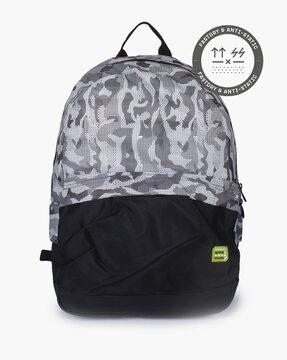 men camouflage print everyday backpack