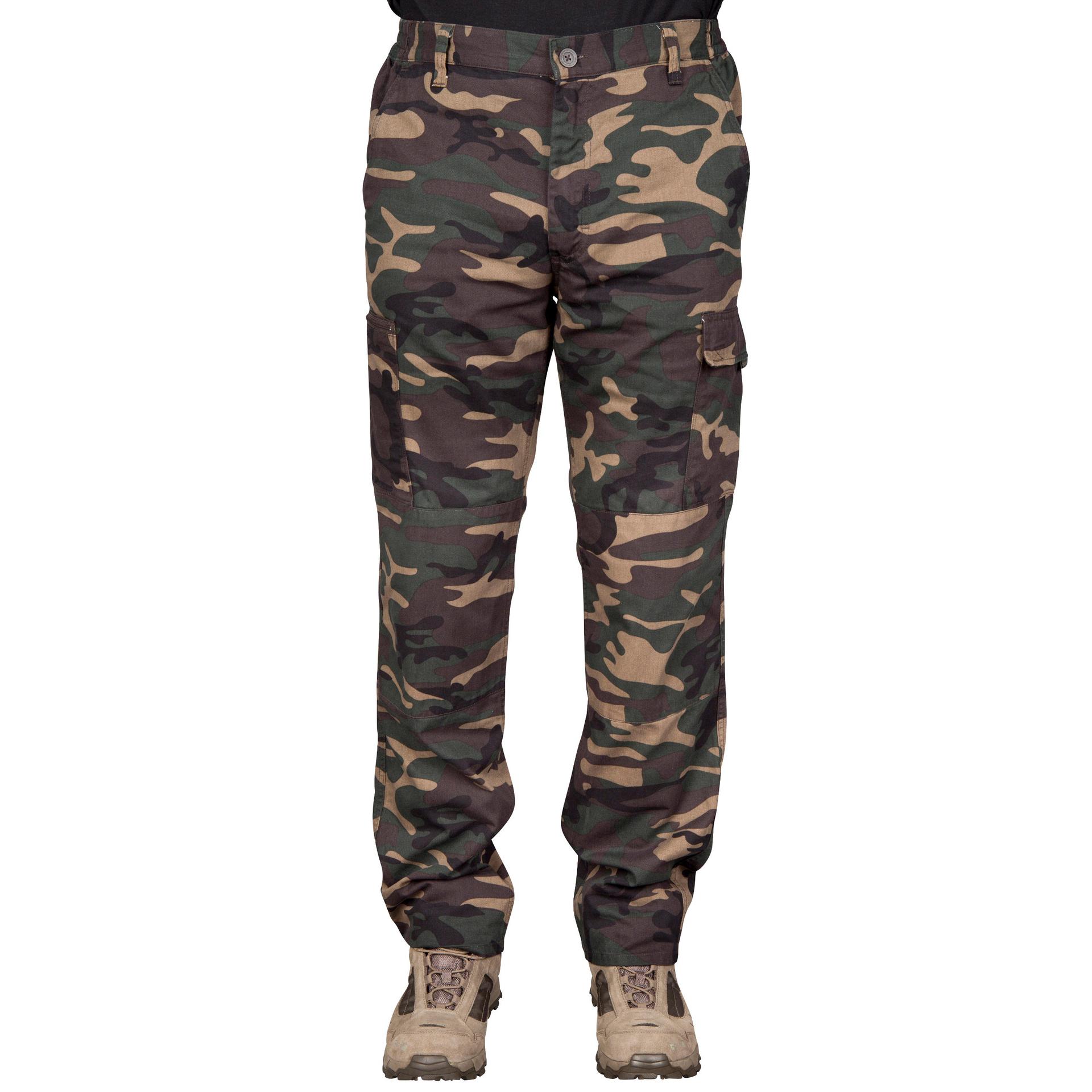 men cargo trousers pants sg-300 - woodland green