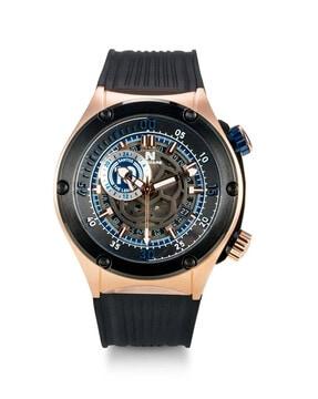men chronograph watch with rubber strap-g0544-n45.2