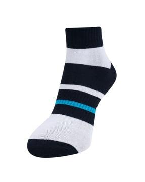 men colourblock everyday ankle-length socks