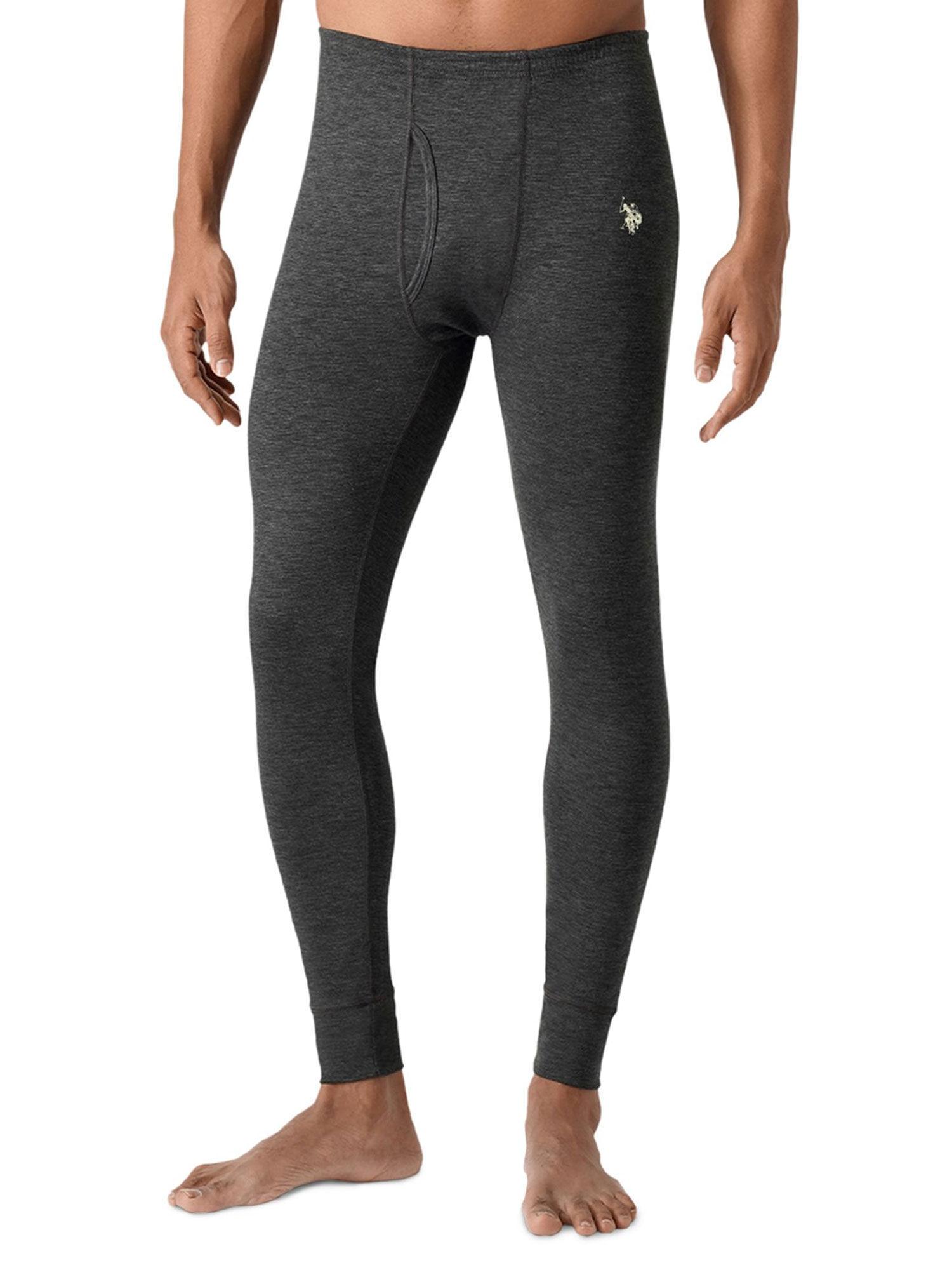 men-dark-grey-i756-mid-rise-snug-fit-heathered-thermal-pants