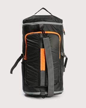men duffle backpack with detachable strap
