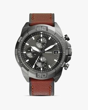men fs5855 water-resistant chronograph watch