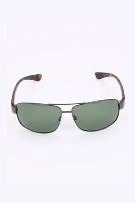 men full rim 100% uv protection (uv 400) aviator sunglasses - se8092 63 09r
