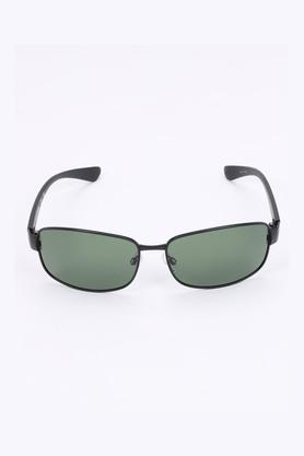 men full rim 100% uv protection (uv 400) rectangular sunglasses - se8091 64 02r