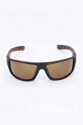 men full rim 100% uv protection (uv 400) rectangular sunglasses - se8102 65 56h