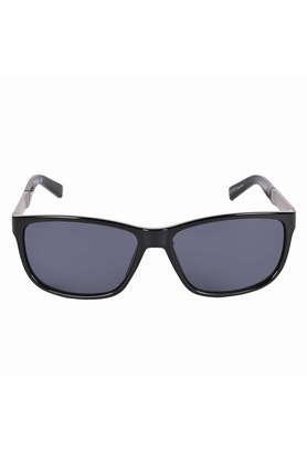men full rim 100% uv protection (uv 400) rectangular sunglasses - tb7143 59 01a